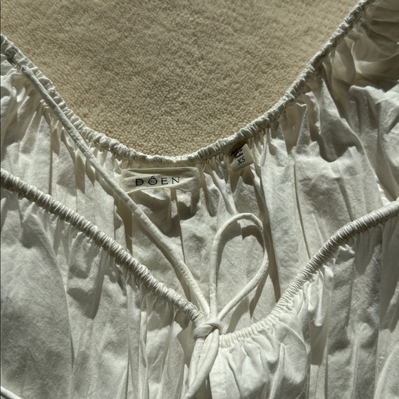Doen Quinn Dress White Salt XS - Picture 4 of 6
